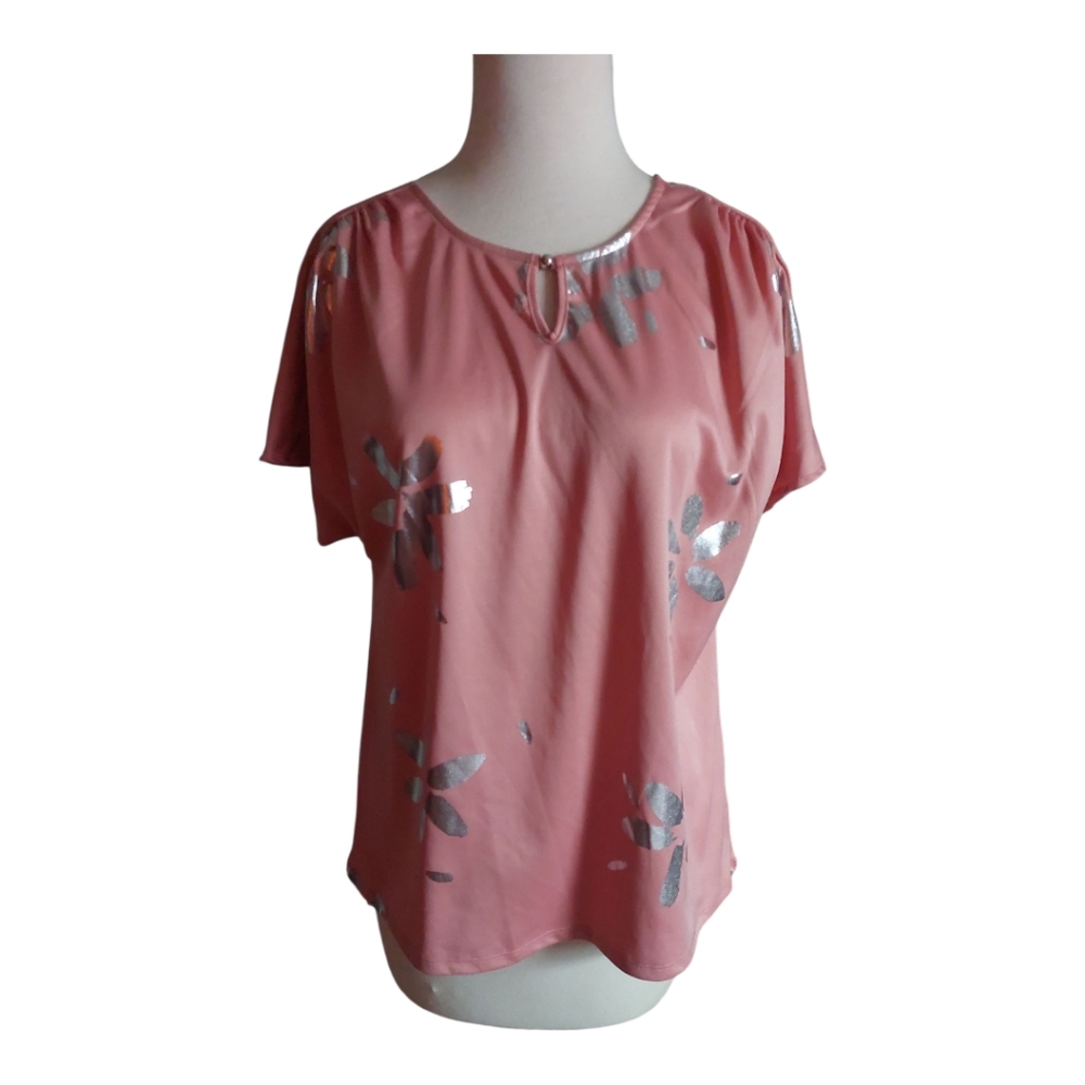 Alex & Parker Pink Blouse